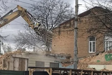 У центрі Житомира знесли кам’яницю 1880 року, яку раніше обіцяли реконструювати