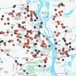 Де в Києві стається найбільше тяжких ДТП: U-Cycle створили інтерактивну мапу