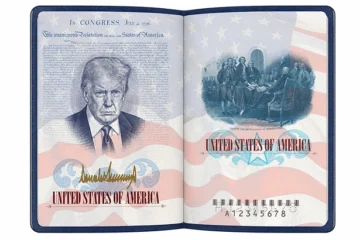 У США випустять лімітовані паспорти з обличчям Дональда Трампа