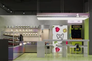 Кав’ярні 1coffee у ЦУМі та біля Палацу «Україна»