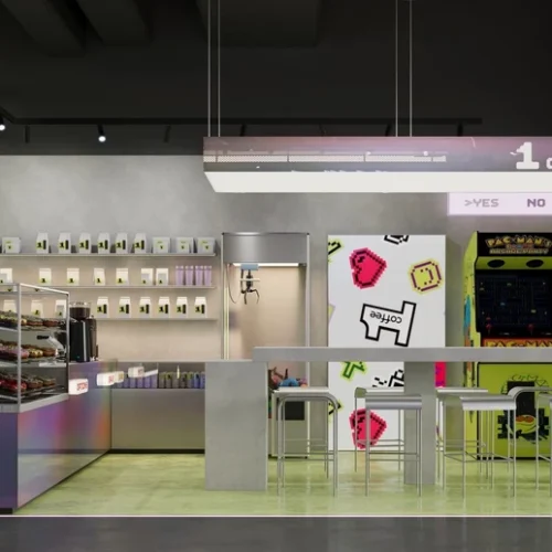 Кав’ярні 1coffee у ЦУМі та біля Палацу «Україна»