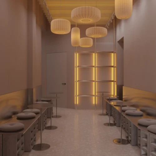 Боба-чайна «Тішна» біля кінотеатру «Жовтень»