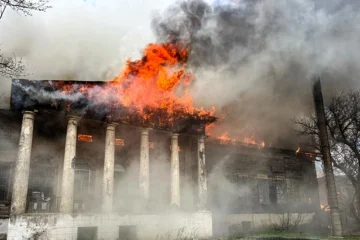 Росіяни атакували історичну садибу Донців-Захаржевських 19 століття на Харківщині