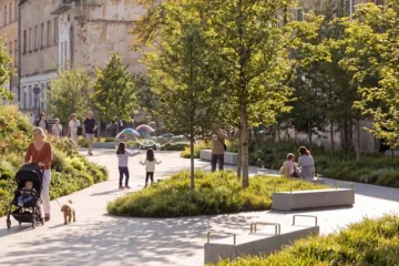 Ось який вигляд матиме громадський простір на місці ринку «Добробут» у Львові