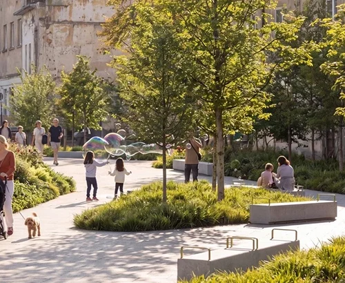 Ось який вигляд матиме громадський простір на місці ринку «Добробут» у Львові