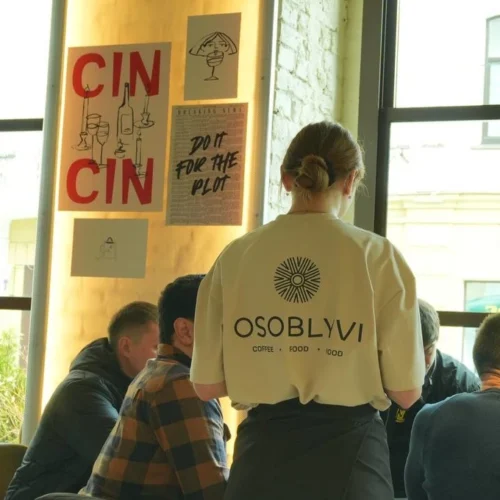 Fast casual cafe Osoblyvi в Житомирі