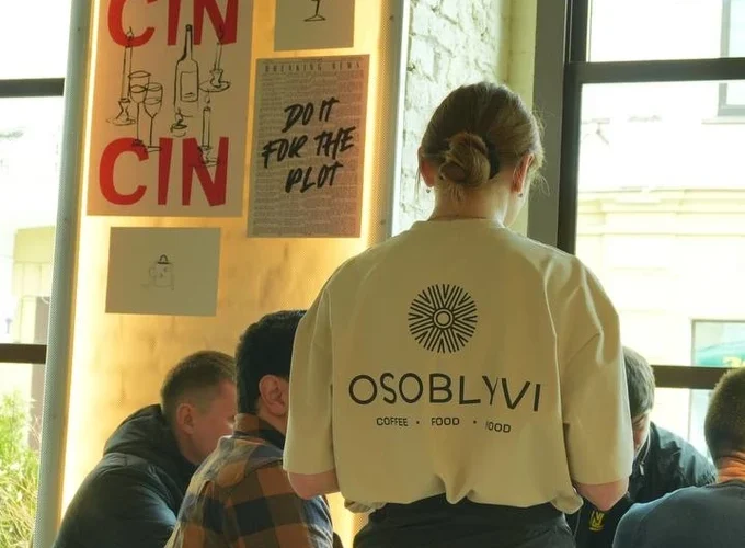 Fast casual cafe Osoblyvi в Житомирі