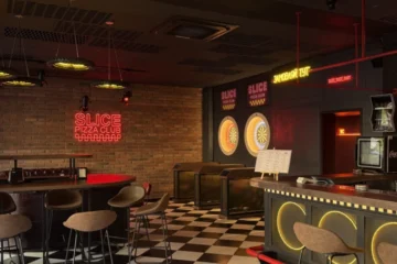 Американський піца-спот, дартс і живе спілкування. В Одесі відкрили Slice Pizza Club