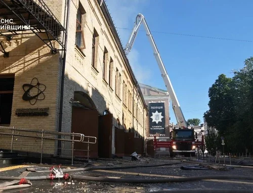 Музей «Чорнобиль» пошкоджено внаслідок обстрілу. Його відкрили після реставрації місяць тому