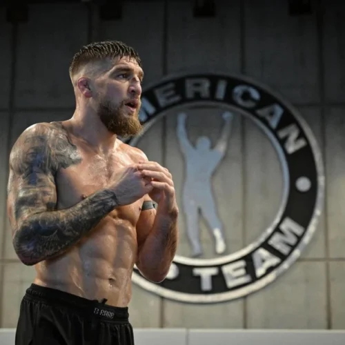Український боєць Ярослав Амосов увійшов до десятки рейтингу UFC у напівсередній вазі