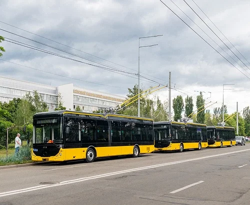 У Київ почали надходити нові тролейбуси вперше за п’ять років