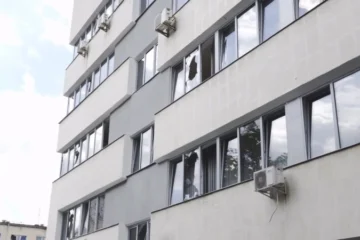 Палац «Україна» вдруге за час повномасштабної війни зазнав пошкоджень