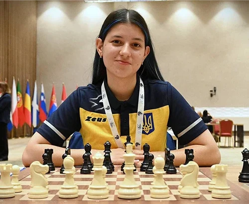 15-річна українка стала чемпіонкою Європи із шахів