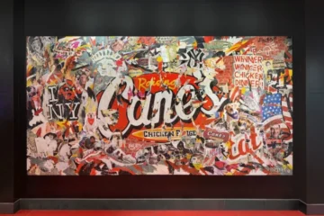 Едрієн Броуді розмалював фастфуд Raising Cane’s у Нью-Йорку
