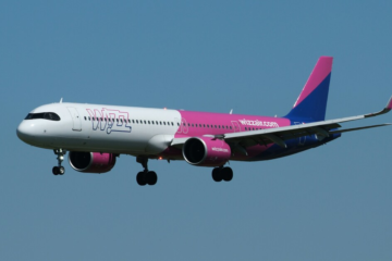 Wizz Air запустить інтернет Starlink на всіх своїх літаках