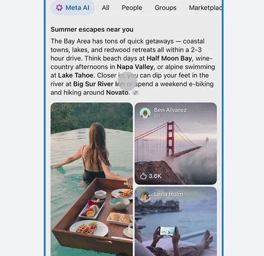 Facebook запускає пошук на основі ШІ. Він надаватиме відповіді на основі Reels та дописів
