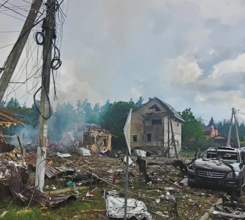 Росія вдарила по полігону на Київщині, де проходила виставка зброї – військовий Боровик