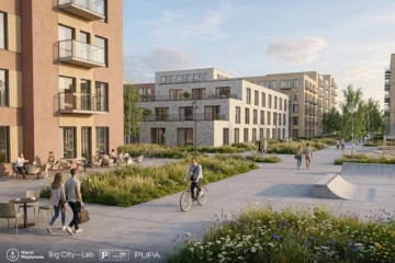Big City Lab проєктує квартал соціального житла у Білій Церкві: там житимуть переселенці