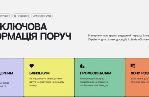 В Україні запрацювала перша онлайн-платформа про трансгендерність