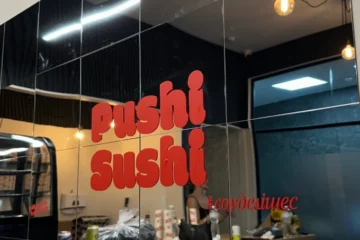 На Нижньому Валу відкрився суші-спот заклад Pushi Sushi з ролами в тубусі