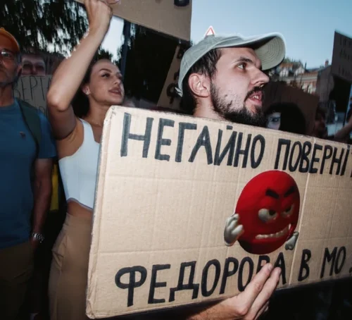 Федоров уперше з початку протестів записав звернення та закликав провести вибори