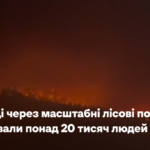 У Канаді через масштабні лісові пожежі евакуювали понад 20 тисяч людей