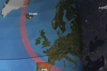 Під час трансляції сонячного затемнення NASA показало Крим частиною Росії