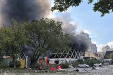 Модерністський ринок «Шайба» біля вокзалу пошкоджений унаслідок атаки РФ