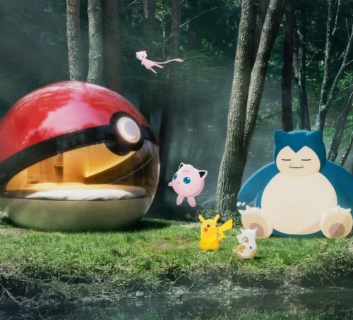 В Японії будуть Poké Ball для людей, у яких можна буде спати