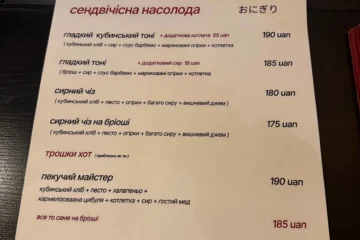 У львівському барі Cikera почали готувати сендвічі від Kitchen26