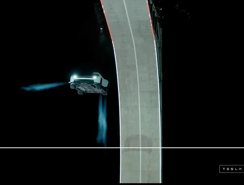 Tesla та SpaceX презентували концепт літаючого електромобіля Roadster