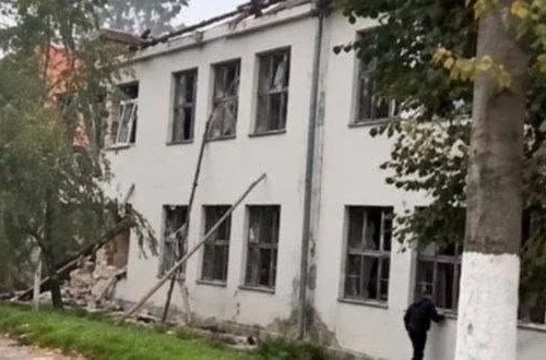 Росіяни вдарили дроном по університету в центрі Рівного: постраждали 20 людей