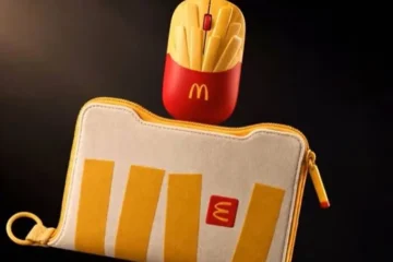 McDonald’s випустив комп’ютерну мишку у формі картоплі фрі. Її виготовили з перероблених іграшок