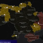 У застосунку «Повітряна тривога» тепер є карта руху російських дронів і ракет