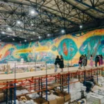 У музеї в Луцьку обстріл пошкодив частину найбільшої картини в Україні «Космогонія»